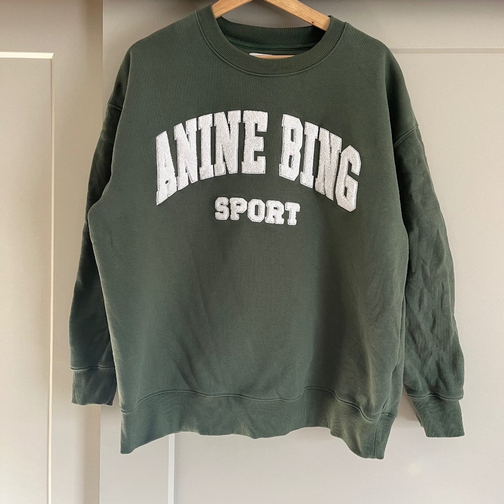 Anine Bing “Tyler” Sweatshirt Sz- Large